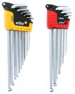 Wiha 66992 MagicRing Ball End Hex L-Key Set, 22 Piece, Inch & Metric, Free-Hand Grip, Hardened Tool Steel