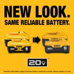 DEWALT 20V MAX XR Battery 6 Ah Lithium Ion, 2-Pack, Premium High Capacity Long Lasting Cordless Tool Battery Packs (DCB206-2) - Image 3