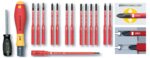 Wiha 28792 Insulated Torque Control Driver & SlimLine Blade Set, 16 Piece, 18–62 in-lb, Slotted, Phillips, Torx & Square, 1000V VDE - Image 7