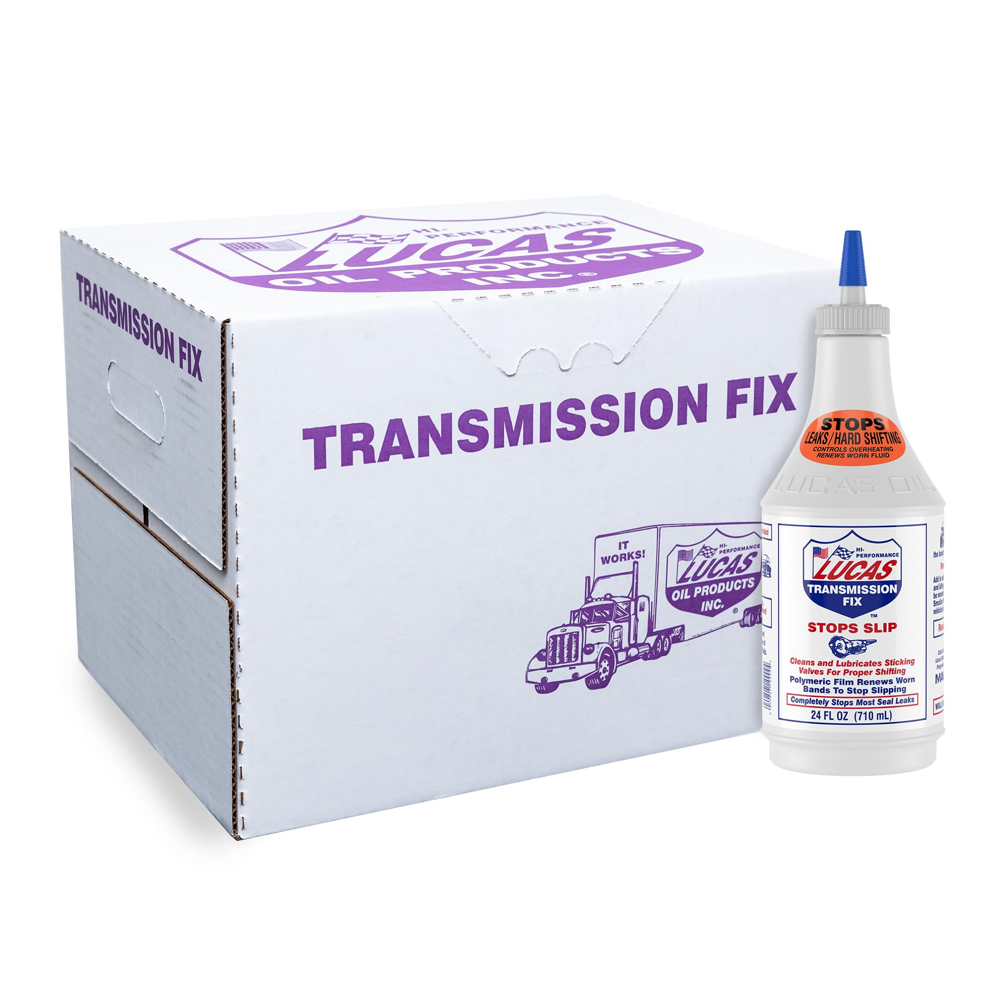 71Ay2BCPaML Lucas Oil 10009 Transmission Fix - 24 Ounce, White - Image 1