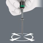 Wera - 5052502001 889/4/1 K Rapidaptor Universal Bit Holder for 1/4" Hex Drives, 2" Long - Image 2