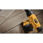 DEWALT 20V Max Cordless Drill Driver Set, 2 Speed, High Performance Motor, Includes 2 XR 1.3Ah Li-Ion Batteries, Charger and Contractor Bag (DCD771C2) - Image 4