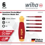Wiha 28345 6 Piece Insulated SlimLine PocketMax Multi-Driver - Image 8
