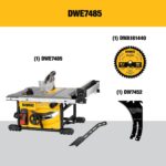 DEWALT 15 Amp 8-1/4 in. Compact Portable Jobsite Table Saw (DWE7485) - Image 11