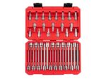 TEKTON 3/8 Inch Drive Hex Bit Socket Set with Case, 38-Piece (1/8-3/8 in., 3-10 mm) | SHB91316