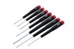 Wiha 26390 Screwdriver Set, Hex Metric With Precision Handle, .7 - 3.0mm, 7 Piece, original version, one size