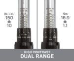 TEKTON 1/4 Inch Drive Dual-Direction Click Torque Wrench (10-150 in.-lb.) | TRQ21101 - Image 9