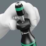Wera 05074710001 Kraftform 7445 Hexagon Torque Screwdriver, 1/4" Head, 2.5-11.5"/lbs Variable Torque Adjustment Range - Image 7