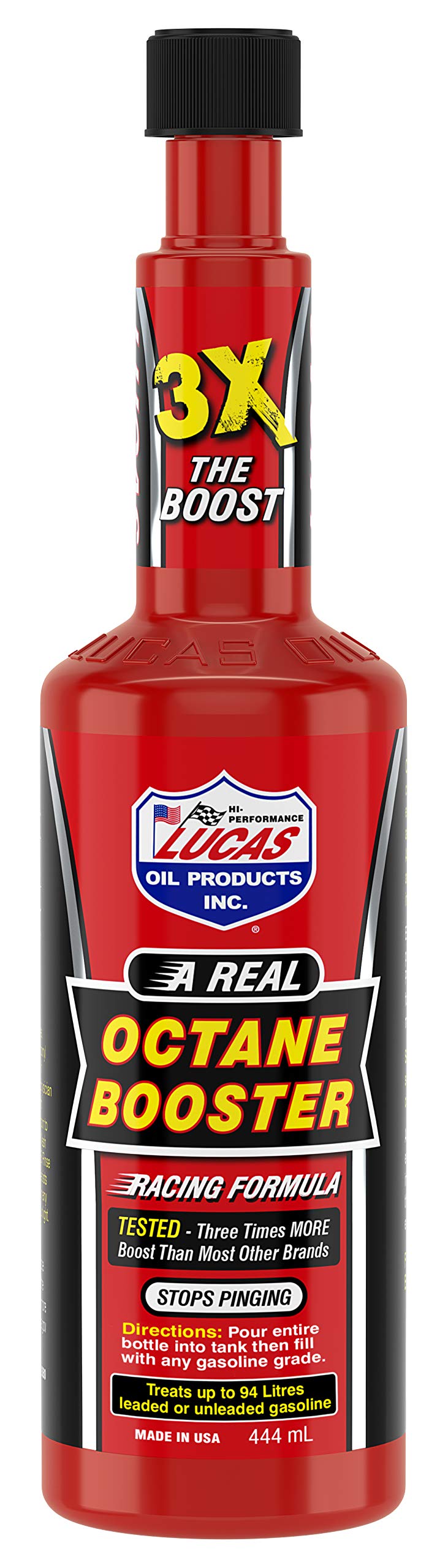 71Tau2VEx1L Lucas Oil 10026 Octane Booster - 15 Ounce - Image 1