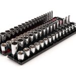 TEKTON 3/8 Inch Drive 6-Point Socket Set with Rails, 68-Piece (1/4-1 in., 6-24 mm) | SHD91220