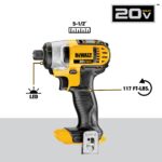 DEWALT 20V MAX Cordless Drill and Impact Driver, Power Tool Combo Kit , Includes 2 Batteries, Charger and Bag (DCK240C2) - Image 6