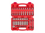TEKTON 3/8 Inch Drive 6-Point Socket and Ratchet Set, 42-Piece (6-24 mm) | SKT15201