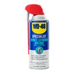 WD-40 Specialist White Lithium Grease Spray with SMART STRAW SPRAYS 2 WAYS, 10 OZ