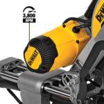 DEWALT Miter Saw, 12 Inch Double Bevel Sliding Compound Miter Saw, Includes Blade Wrench and Clamp, Increased Crosscut Capacity, Powerful 3800 RPM Motor 15 Amp (DWS779) - Image 6