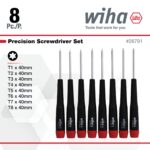 Wiha 26791 Precision Torx T1-T8 Set, 8-Piece,(Red, Black) - Image 2