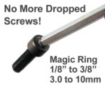 Wiha 66992 MagicRing Ball End Hex L-Key Set, 22 Piece, Inch & Metric, Free-Hand Grip, Hardened Tool Steel - Image 4