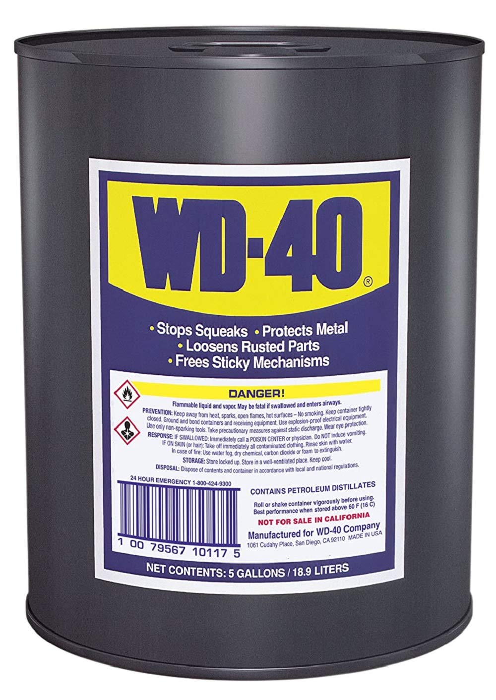 71kt3rTk-tL WD-40 Multi-Use Product, 5 - Gallon Pail - Image 1