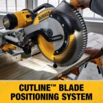 DEWALT Miter Saw, 12-inch Double Bevel Sliding Compound Miter Saw with XPS LED Shadow Light System, Includes Blade Wrench, Material Clamp and Dust Bag (DWS780) - Image 8