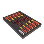 Wiha 32080 10 Piece Insulated SoftFinish Cushion Grip Screwdriver Tray Set - Image 8