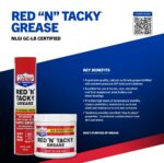 Lucas Oil 10005 Red 'N' Tacky Grease - 14 Ounce - Image 3