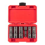 TEKTON 1/2 Inch Drive Deep Thin Wall Impact Flip Socket Set with Case (6-Piece) | SIF92400