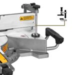 DEWALT Miter Saw, 12 Inch Double Bevel Sliding Compound Miter Saw, Includes Blade Wrench and Clamp, Increased Crosscut Capacity, Powerful 3800 RPM Motor 15 Amp (DWS779) - Image 7