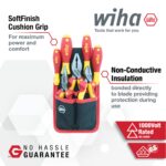 Wiha 32985 7 Piece Insulated Industrial Pliers and Screwdriver Set - Image 3