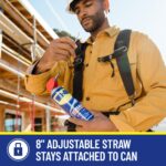 WD-40 Original Formula, Multi-Use Product, EZ-Reach Flexible Straw, 14.4 OZ [Twin-Pack] - Image 5
