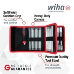Wiha 28188 Drive-Loc VI Wallet Set, 32 Piece, Phillips, Slotted, Square, Torx, Hex & Nut Drivers, SoftFinish Handle - Image 7
