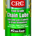 CRC Food Grade Chain Lube 03055 – [Pack of 12] 12 Wt. Oz. Aerosol, NSF H1 Gear, Chain, and Wire Lubricant