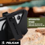 Pelican Voyager iPhone 17 Pro Case [Compatible with MagSafe] Rugged Phone Case w/ 24ft Military-Grade Drop Protection - Heavy Duty Phone Cover w/Belt Clip Holster for iPhone 17 Pro - Black/Clear - Image 10