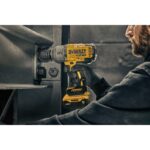 DEWALT 20V MAX Cordless Impact Wrench with Hog Ring Anvil, Brushless High Torque 1/2 Impact Gun, 4-Mode Speed, Includes Battery, Charger and Kit Bag (DCF900P1) - Image 6