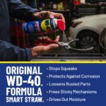 WD-40 Original Formula, Multi-Use Product with Smart Straw Sprays 2 Ways, 14.4 OZ [2-Pack] - Image 5
