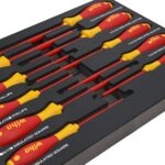 Wiha 32080 10 Piece Insulated SoftFinish Cushion Grip Screwdriver Tray Set - Image 7