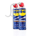 WD-40 Original Formula, Multi-Use Product, EZ-Reach Flexible Straw, 14.4 OZ [Twin-Pack]