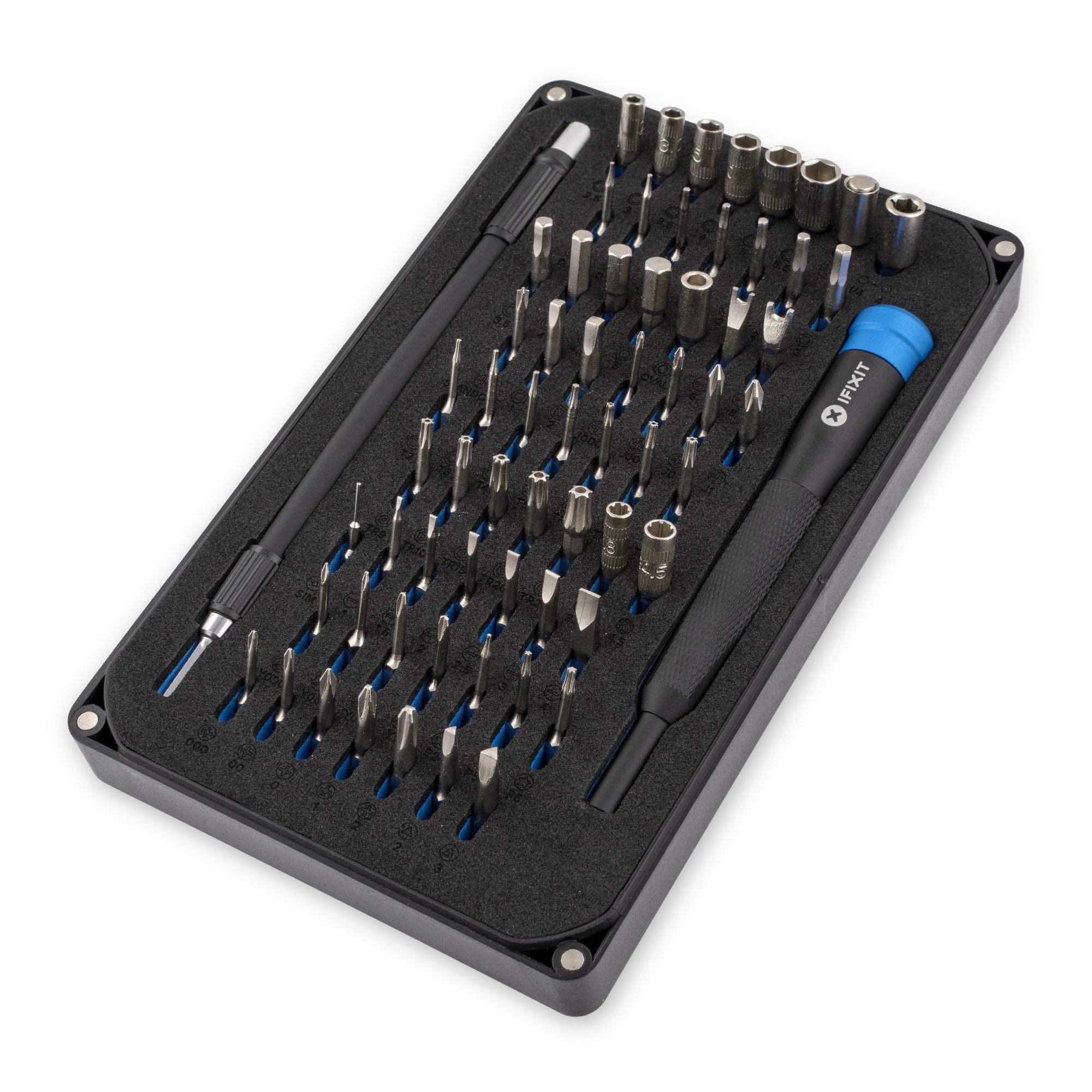 81bdAhtjcZL iFixit Mako Driver Kit - 64 Precision Bit Set for Electronics Repair - Image 1