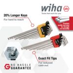 Wiha 66992 MagicRing Ball End Hex L-Key Set, 22 Piece, Inch & Metric, Free-Hand Grip, Hardened Tool Steel - Image 9