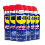 WD-40 Original Formula, Multi-Use Product with Smart Straw Sprays 2 Ways,12 OZ [6-Pack]