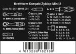 Wera - 5135918001 Kraftform Kompakt Zyklop Mini, Set of 27 - Image 19