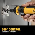 DEWALT Cordless Screwdriver, 4V USB Rechargeable Electric Screwdriver with 12 pcs Screwdriver Bit Set, LED Light, FLEXDRIVE Control, Compact, Ergonomic (DWHT66719) - Image 8