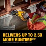 DEWALT 20V MAX XR Reciprocating Saw Cordless, Brushless, Compact,Variable Speed, Pivoting Head, LED Light, Tool Only (DCS367B) - Image 10