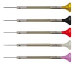 Bergeon 30081-P05 Stainless Steel Assortment of 5 Screwdrivers - Swiss Made