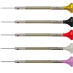 Bergeon 30081-P05 Stainless Steel Assortment of 5 Screwdrivers - Swiss Made